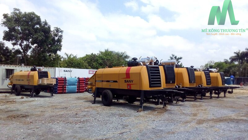 Mỗi loại máy bơm bê tông tươi phù hợp với những công trình khác nhau