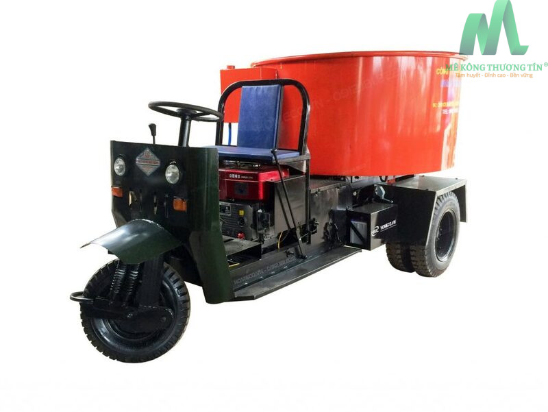 Xe bê tông tươi có những loại nào? Ưu nhược điểm ra sao? 4 Xe bê tông tươi cưỡng bức