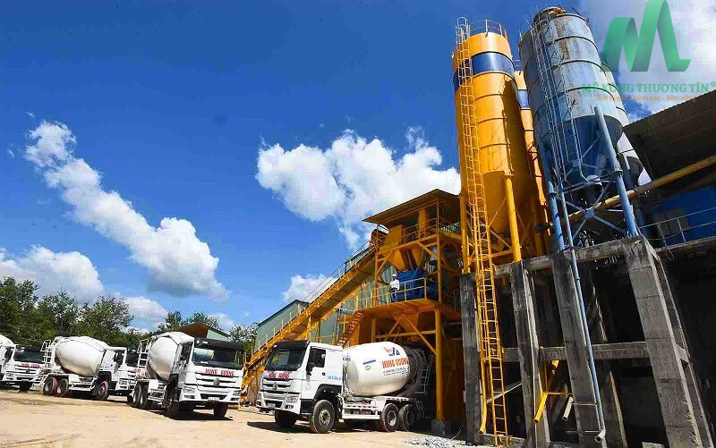 Cung cấp bê tông với khối lượng lớn