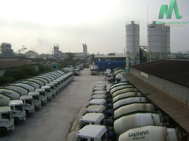 Hệ thống trạm trộn bê tông Lê Phan hiện đại và rộng khắp