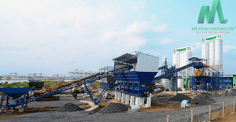 Hệ thống trạm rộng khắp - Giao bê tông nhanh chóng