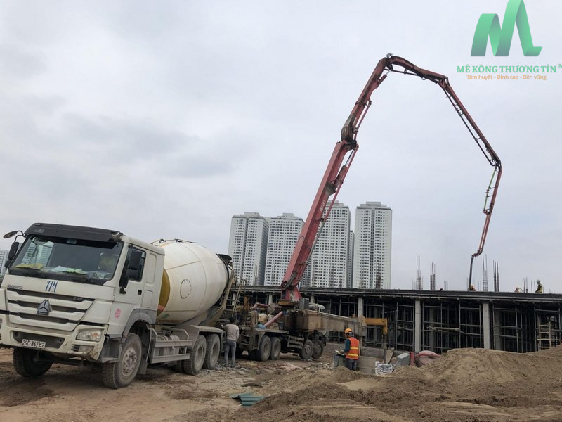 Bê tông tươi Mekong CC1 - Bê tông chất lượng cao 7 Mê Kông Thương Tín cung cấp bê tông tươi Mekong CC1 chất lượng cao