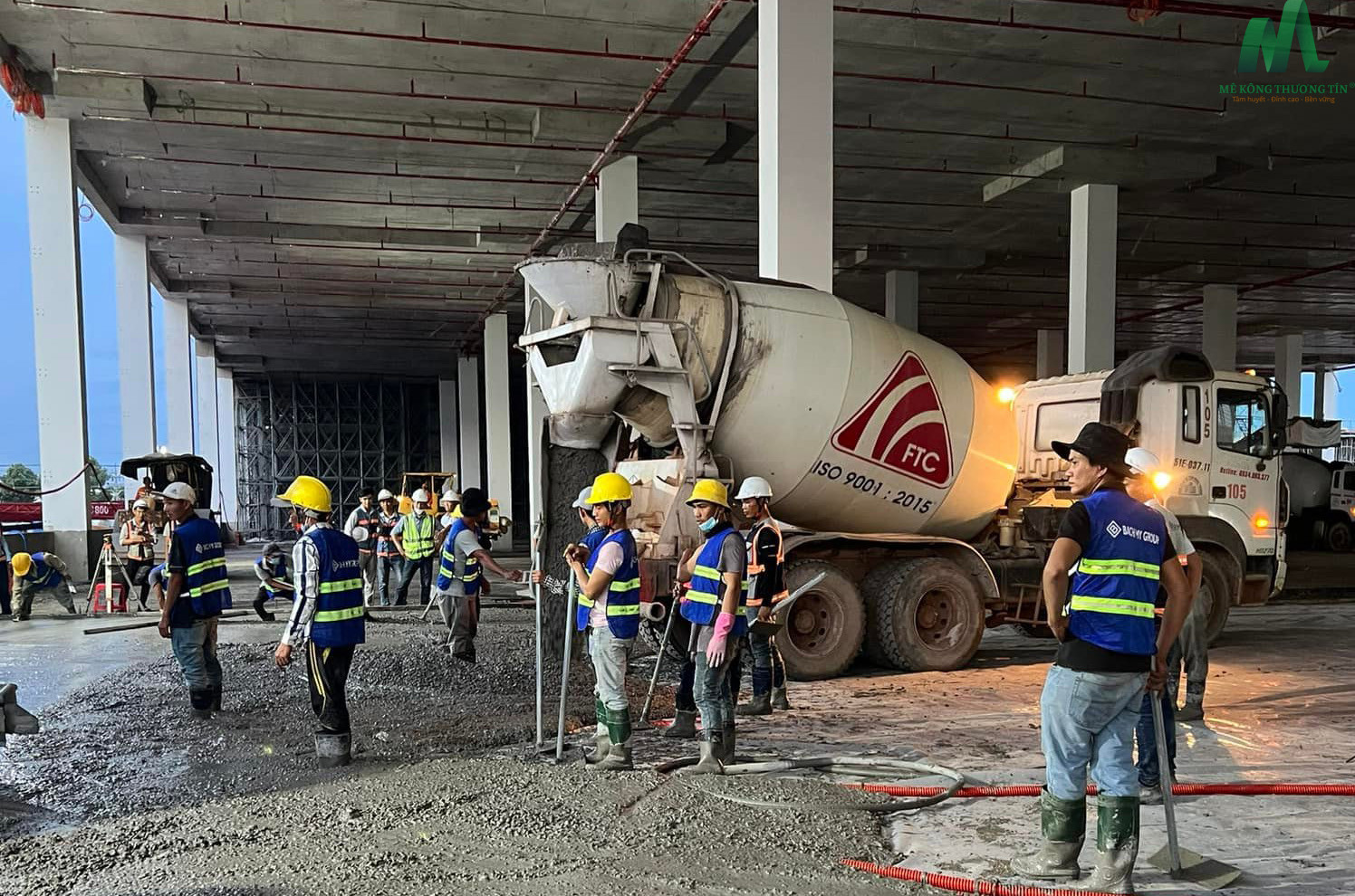  bê tông tươi Ngoại Thương