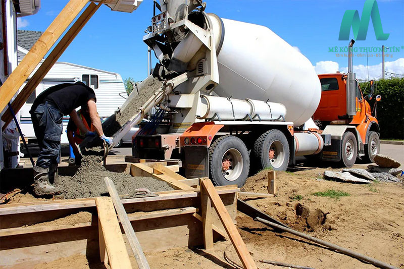 Bê tông tươi 24/7 với công suất sản xuất lớn