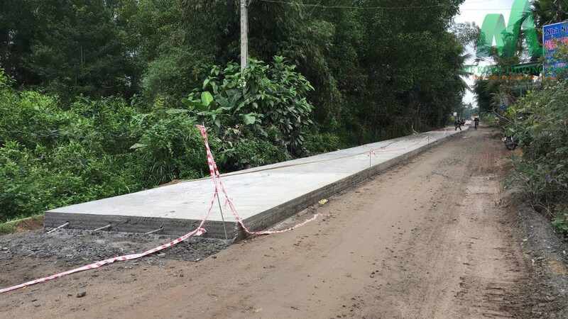 Ảnh 4: Bạn có thể dễ dàng tính được khối lượng bê tông cần thiết để sử dụng đổ đường