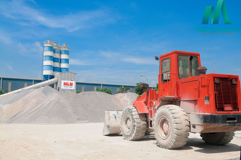 Trạm trộn của công ty Thái Sơn