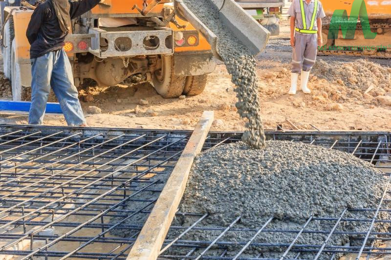 Việc sử dụng bê tông tươi giúp tiết kiệm thời gian, công sức