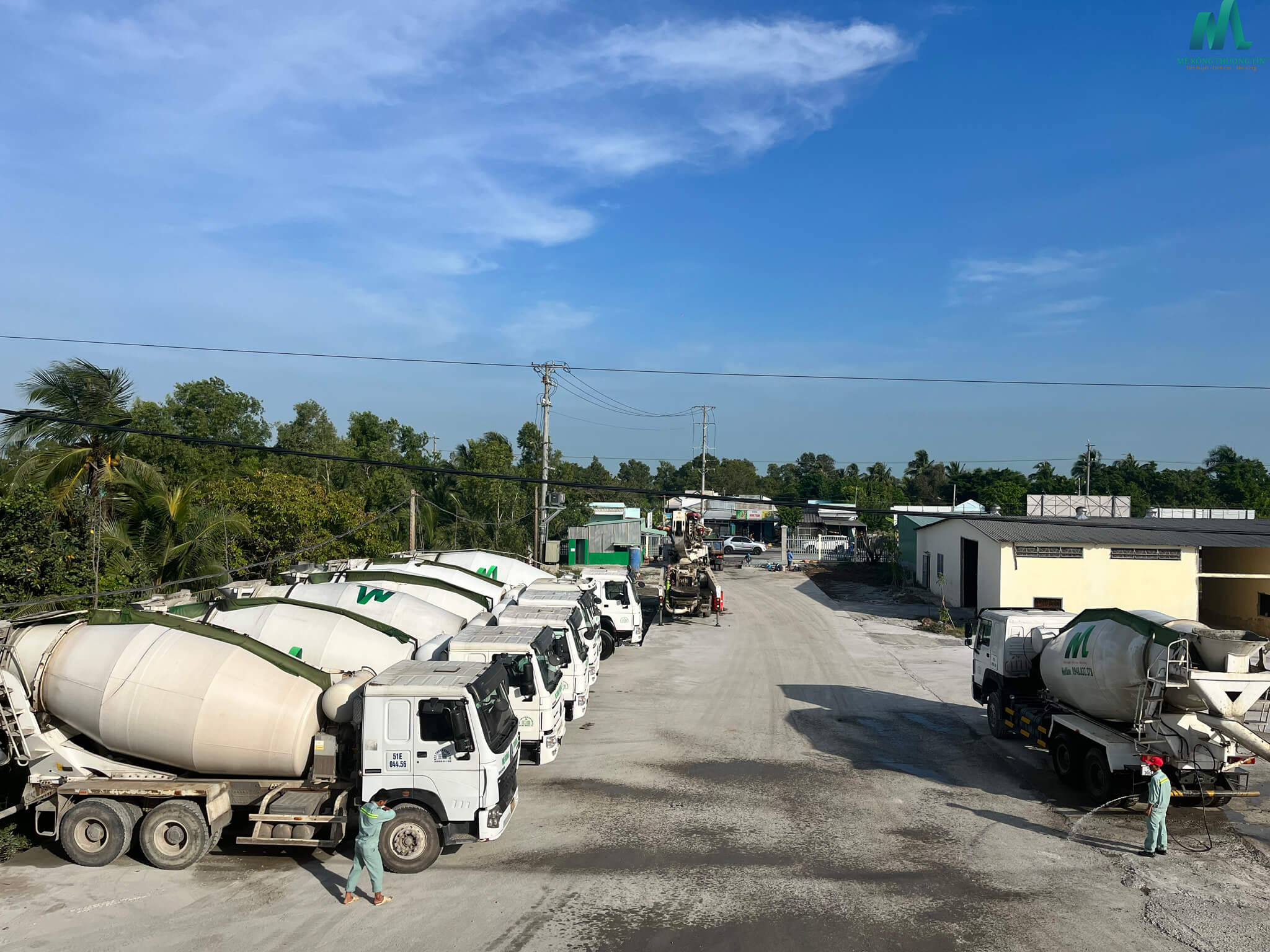 Các loại xe phun bê tông tươi thông dụng trên thị trường