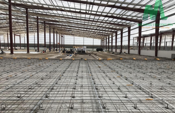 bản vẽ bố trí thép sàn