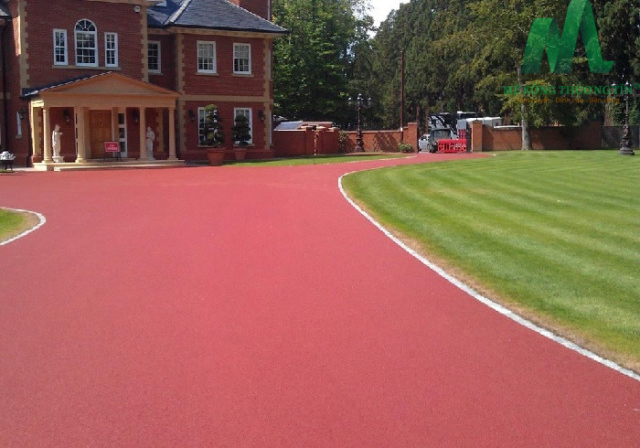 Bê tông nhựa màu