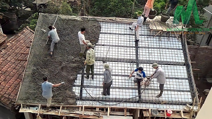 chi phí đổ mái bằng