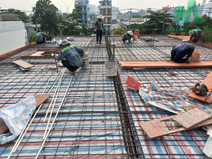 chi phí đổ mái bằng