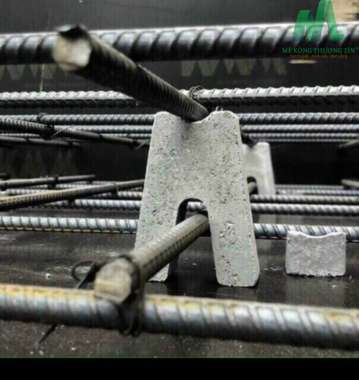 Con kê bê tông – Tiêu chuẩn bố trí theo TCXDVN 5574: 2012 4 con kê bê tông