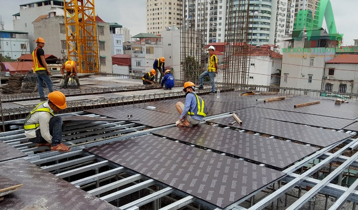 cốp pha xây dựng