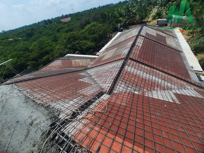 Phương án thi công đổ bê tông mái dốc không phải ai cũng biết 3 đổ bê tông mái dốc