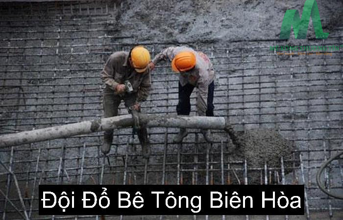 đội đổ bê tông Biên Hòa