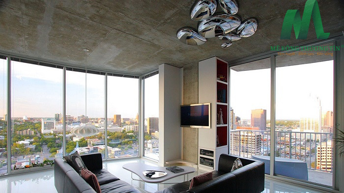 Mẫu trần nhà bê tông đẹp