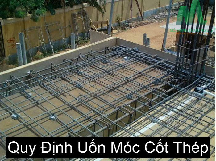 quy định uốn móc cốt thép