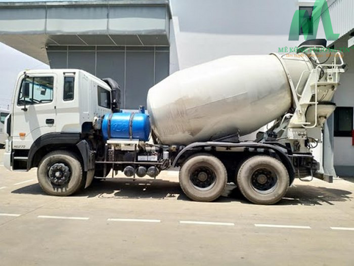 xe bồn bê tông bao nhiêu khối