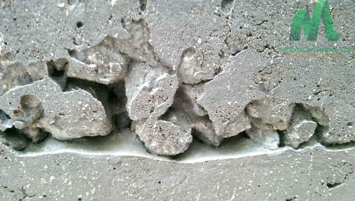 bê tông bị phân tầng