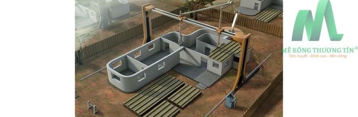 Công nghệ bê tông in 3D được hoạt động như thế nào?