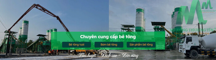 Mê Kông Thương Tín - địa chỉ cung cấp bê tông tươi ở Đức Trọng, Lâm Đồng uy tín 