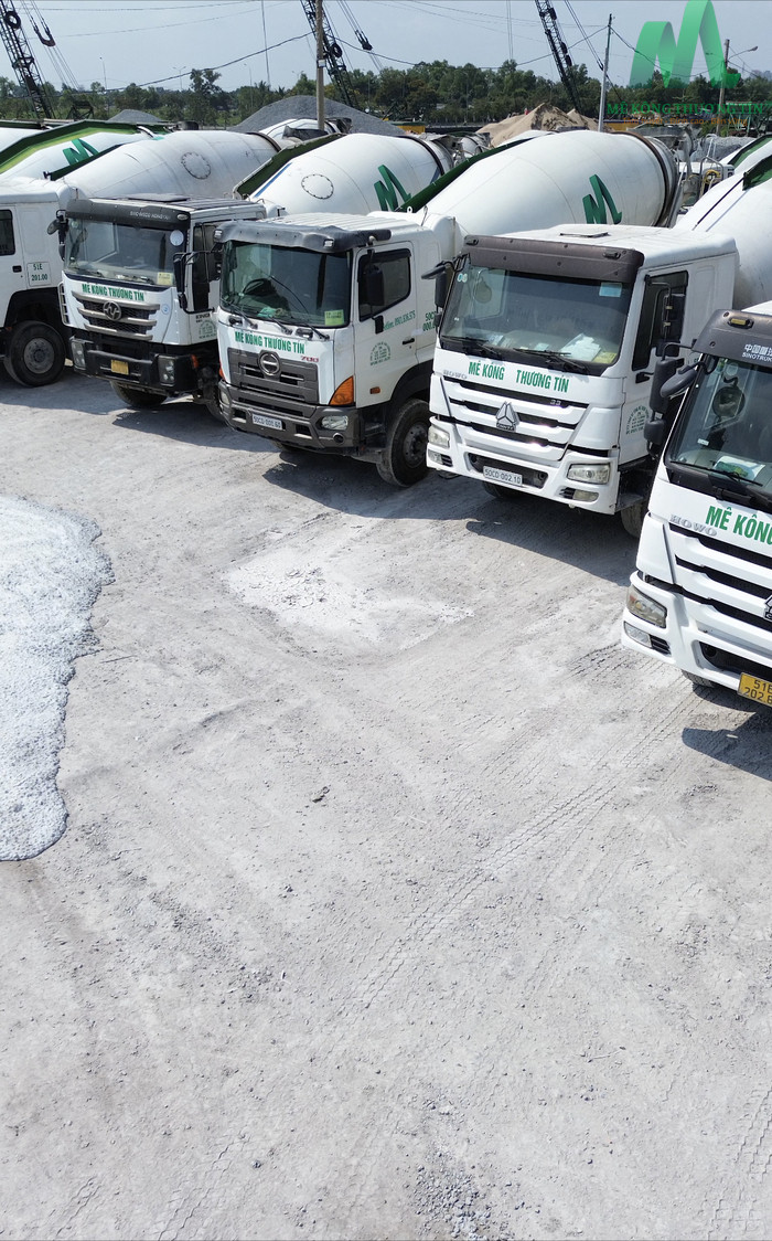 Chất lượng của bê tông đạt chuẩn của Mê Kông Thương Tín 