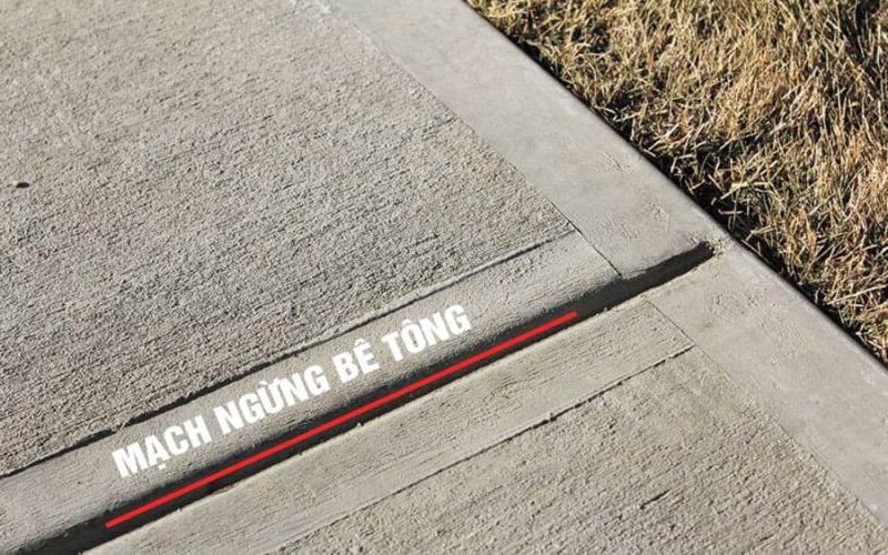 Xử lý mạch ngừng bê tông