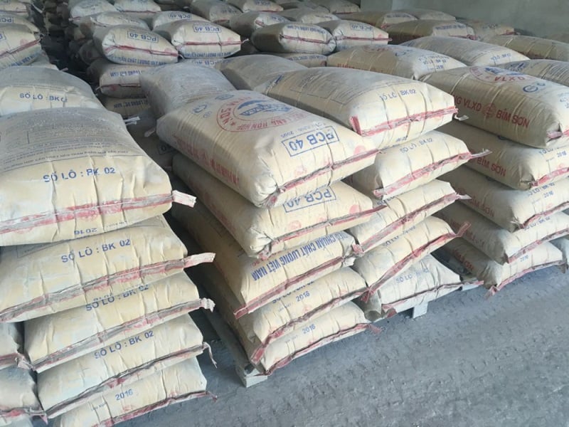 Lượng xi măng trong từng mác khi đổ bê tông 