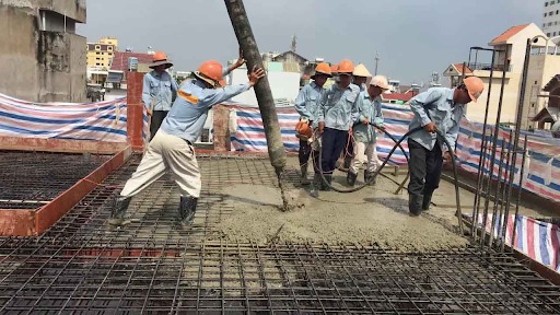 Quy trình đổ cột bê tông đúng kỹ thuật