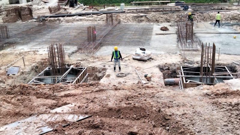 Chuẩn bị đầy đủ trước khi tiến hành đổ sàn bê tông 