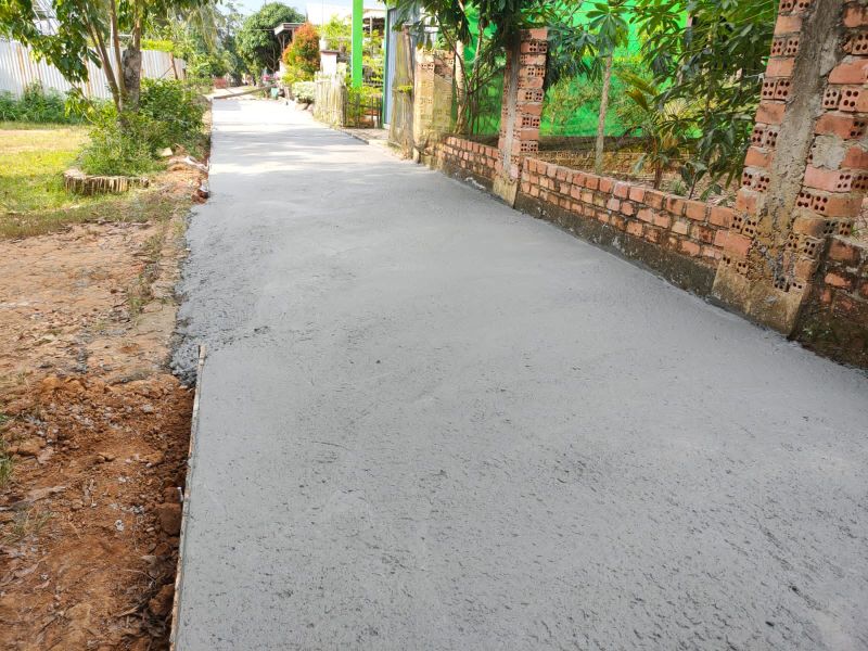 Thi công đường giao thông nông thôn 