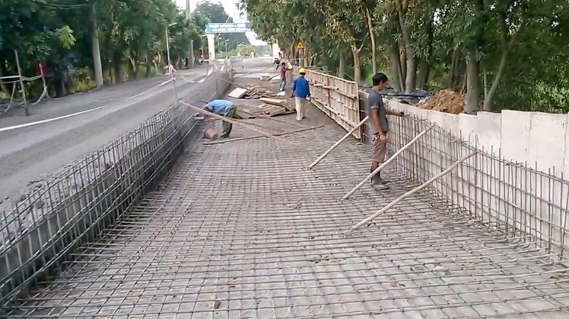 Mác bê tông làm đường trong công trình xây dựng 