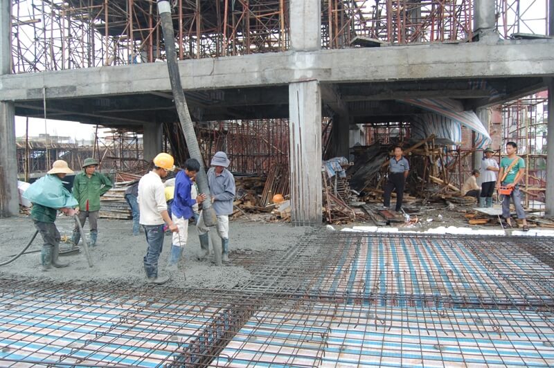 Ưu điểm của bê tông cốt thép toàn khối khi thi công 