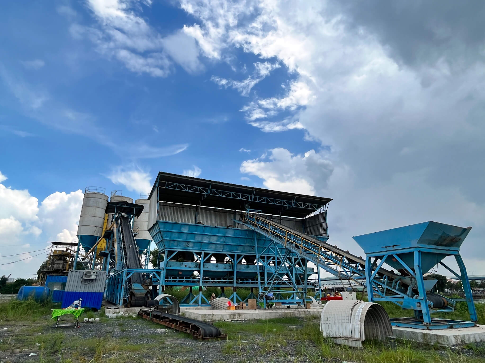 Nhà máy trộn bê tông của Mê Kông Thương Tín
