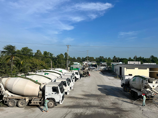 Nhà máy bê tông của Mê Kông Thương Tín