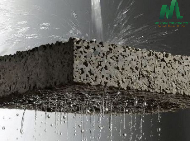 Tổng hợp các phụ gia chống thấm bê tông tươi có hiệu quả tốt 2 Phụ gia chống thấm bê tông tươi giảm tình trạng nước hấp thụ qua bề mặt