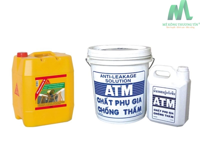 Tổng hợp các phụ gia chống thấm bê tông tươi có hiệu quả tốt 6 Phụ gia chống thấm bê tông tươi dùng phù hợp với nhiều loại vữa xi măng