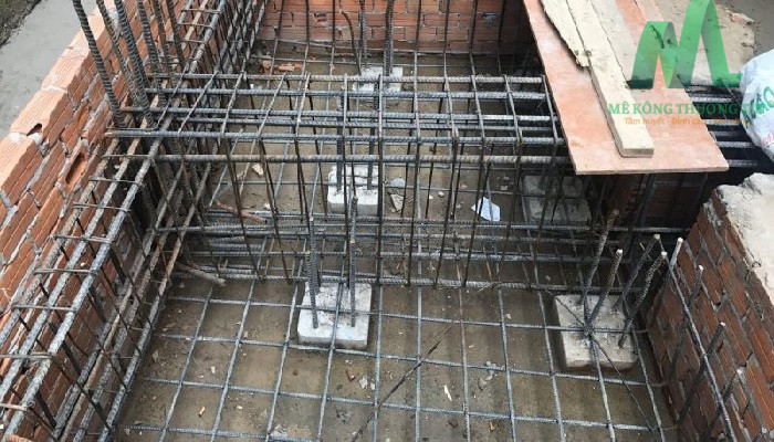 Bóc khối lượng thép móng