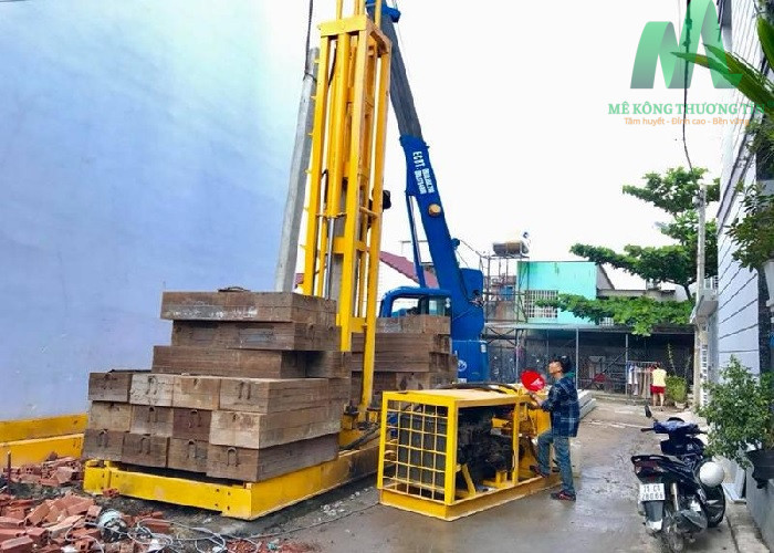 Nhiều đơn vị cung cấp dịch vụ ép cọc bê tông
