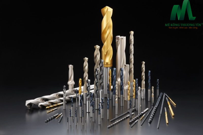 Mũi khoan kim cương chế tạo từ hợp chất bền chắc