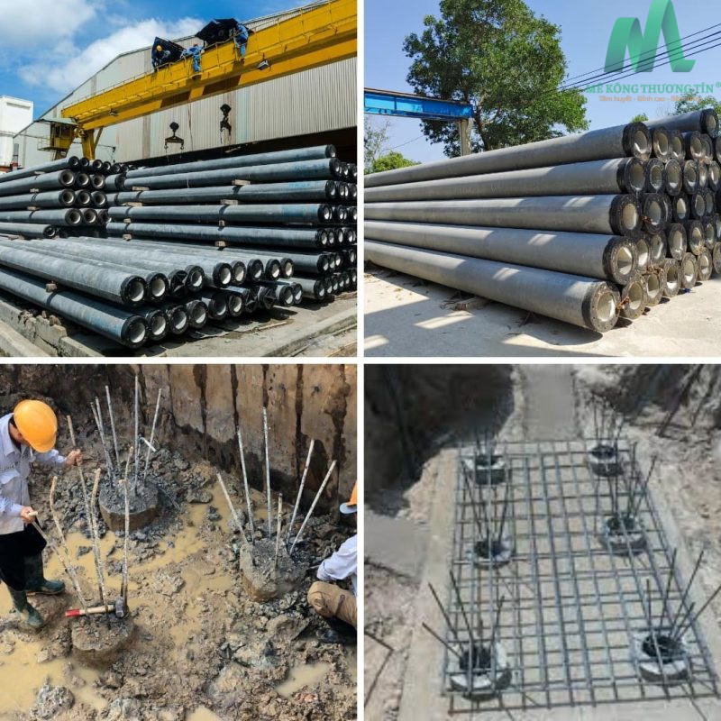 Các loại cọc bê tông trong xây dựng: Đặc điểm, ưu nhược điểm & ứng dụng 2 Tổng quan các loại cọc bê tông trong xây dựng