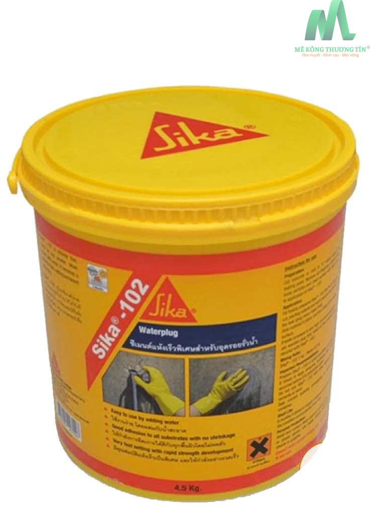 Top 10 vật liệu chống thấm tốt nhất hiện nay 8 Chất chống thấm Sika 102 - Siêu Thị Sơn