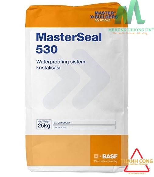 Top 10 vật liệu chống thấm tốt nhất hiện nay 6 Masterseal 530 tại HCM - Chất chống thấm thẩm thấu cho bê tông và vữa