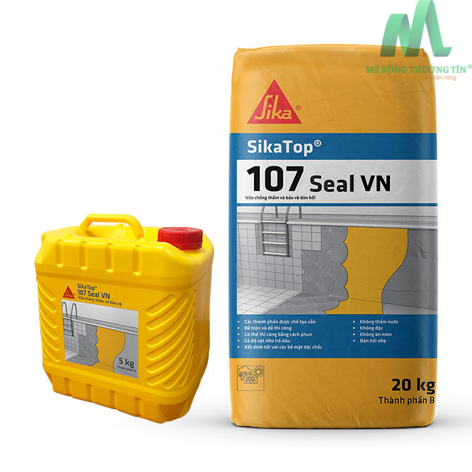 Top 10 vật liệu chống thấm tốt nhất hiện nay 4 SikaTop®-107 Seal VN | Chống thấm