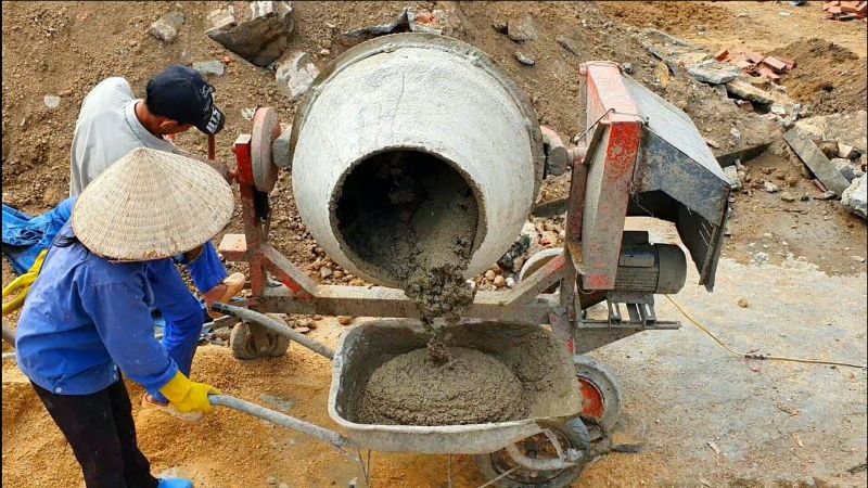 Điều chỉnh tỷ lệ trộn bê tông