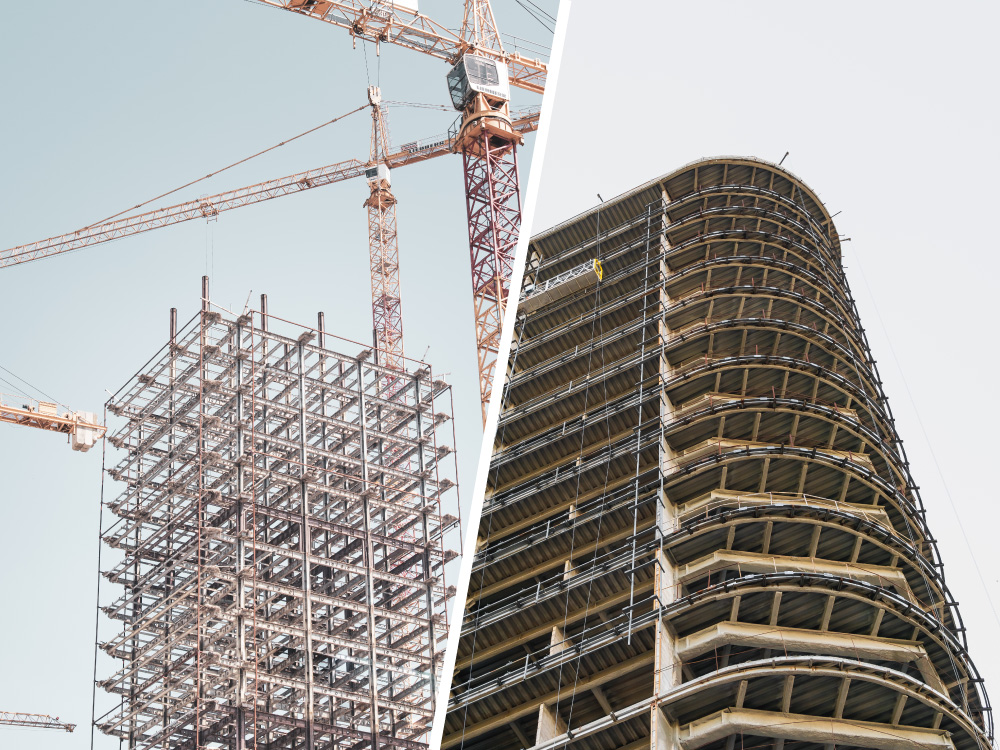 Khung bê tông cốt thép trong thi công