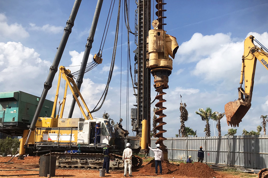 Các loại khoan nhồi cọc bê tông phổ biến hiện nay