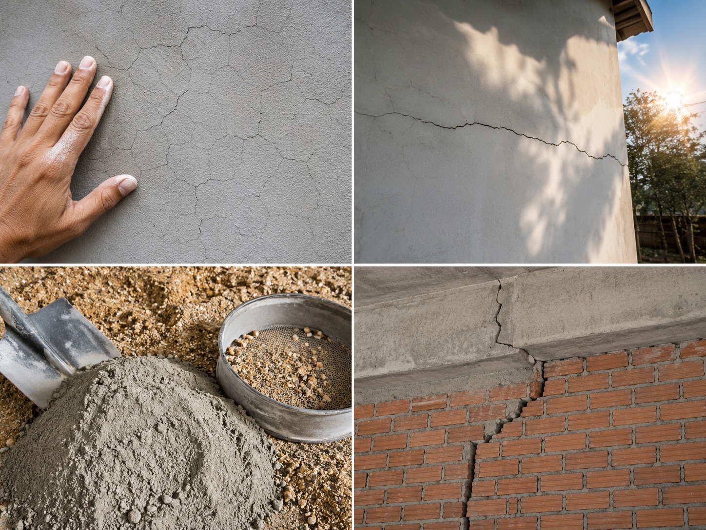 Các yếu tố ảnh hưởng đến việc dễ xuất hiện vết nứt sau thi công công trình