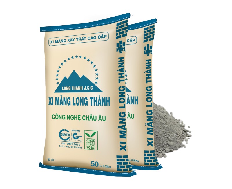 Thông số kĩ thuật của 1 bao xi măng Long Thành